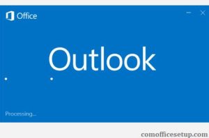 Open your Outlook software.